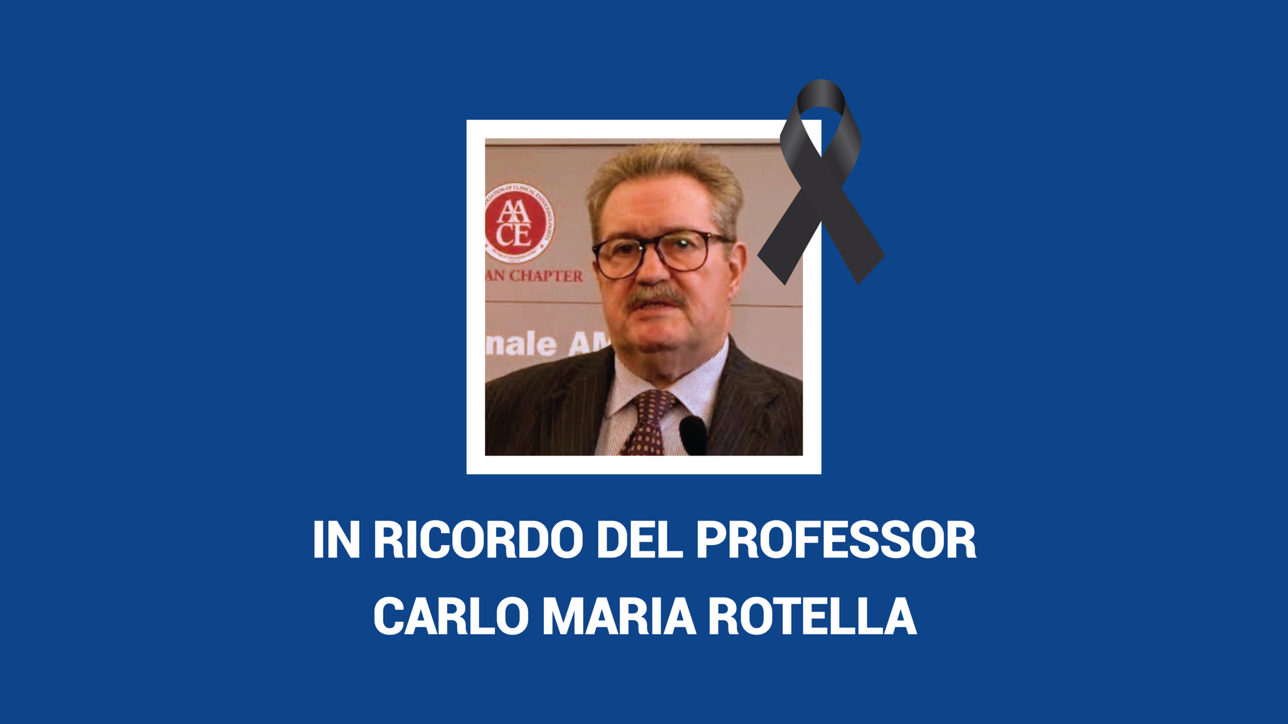 Professor CARLO MARIA ROTELLA